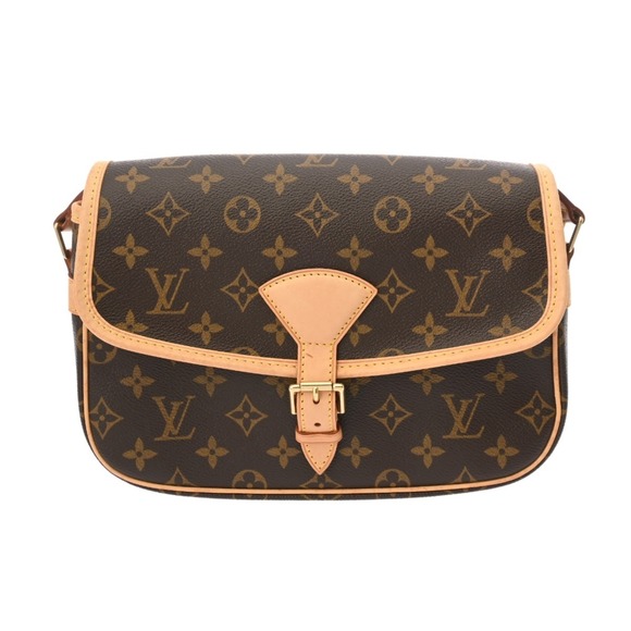 LOUIS VUITTON Authentic Brown Monogram Canvas Shoulder Bag - Picture 2 of 11